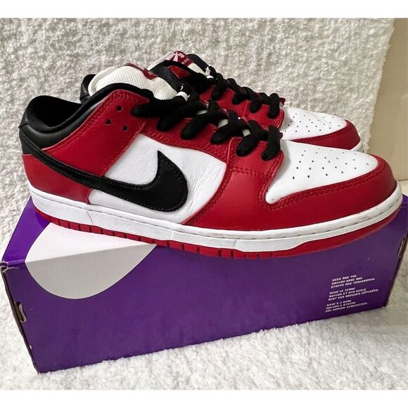Nike SB Dunk Low Pro J-Pack Chicago Men's Sneakers Red Size 10.5
